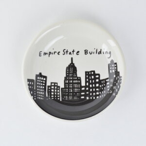 �t�B�b�V���G�f�B FISHS EDDY �v���[�g �M ���M 7.8cm EMPIRE STATE MINI DISH 511671 �����ݎM �h�g�M ���M �H�� �� �m�H�� ���� �������J�t�F ������� ������ �X�^�C���b�V�� [plate] �ydue�z