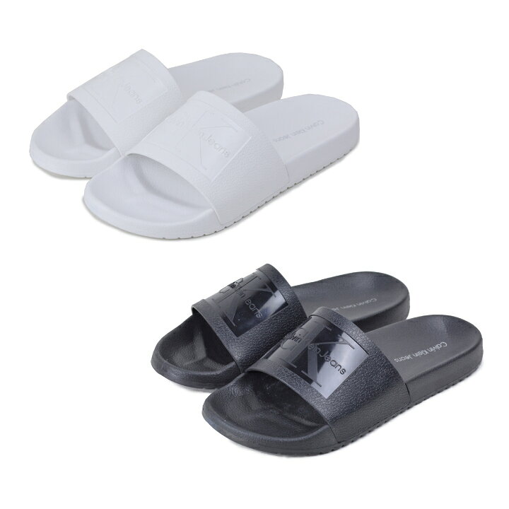 楽天市場 カルバンクライン Calvin Klein シャワー サンダル Vincenzo Jelly メンズ おしゃれ お洒落 ブラック 黒 ホワイト 白 ブランド スポーツ ビーチ 夏 Due Deroque Due