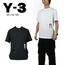 Y3 ワイスリー GFX SS TEE グラフィックス ショートスリーブティー IZ3123 ユニセックス Tシャツ 半袖 山本耀司 Yohji Yamamoto スポーティー 吸湿性 【due】