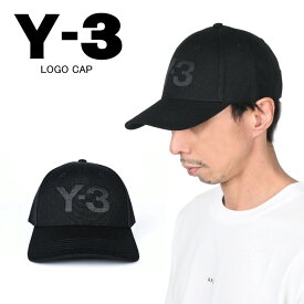 Y-3 ワイスリー LOGO CAP/ IY0104 帽子 BLACK 山本耀司 Yohji Yamamoto スポーツファッション タウンユース 【due】