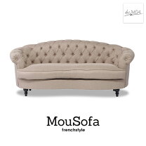 楽天市場】mousofa ベルベット 3人掛けの通販