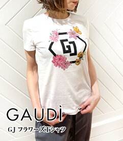 【GAUDi (ガウディ) 】GJ フラワーズTシャツ