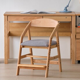 [椅子＋カバーセット]椅子 チェア 学習椅子 ナチュラル キャスター アルダー無垢材 木製 デスクチェア 組立品 2年保証 ニコ NICO
