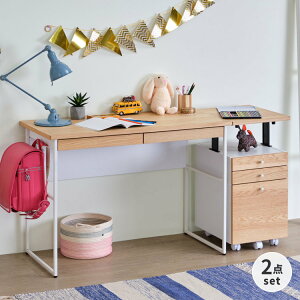 wKZbg wKfXN C VR ؐ tF[ fXN+S 2_Zbg uE ubN ݑ e[N  _ Vv ySETzFERRO DESK 100+WAGON 35 (WO-V-NBR-BK) 2_SET