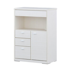 キャビネット 幅55 収納 FAX台 ルーター テレビ台 スマート 棚 引き出し 開き戸 木製 コンセント コード孔 配線 オープンスペース タブレット 充電 スタンド ゲーム機 スマートフォン ミディア