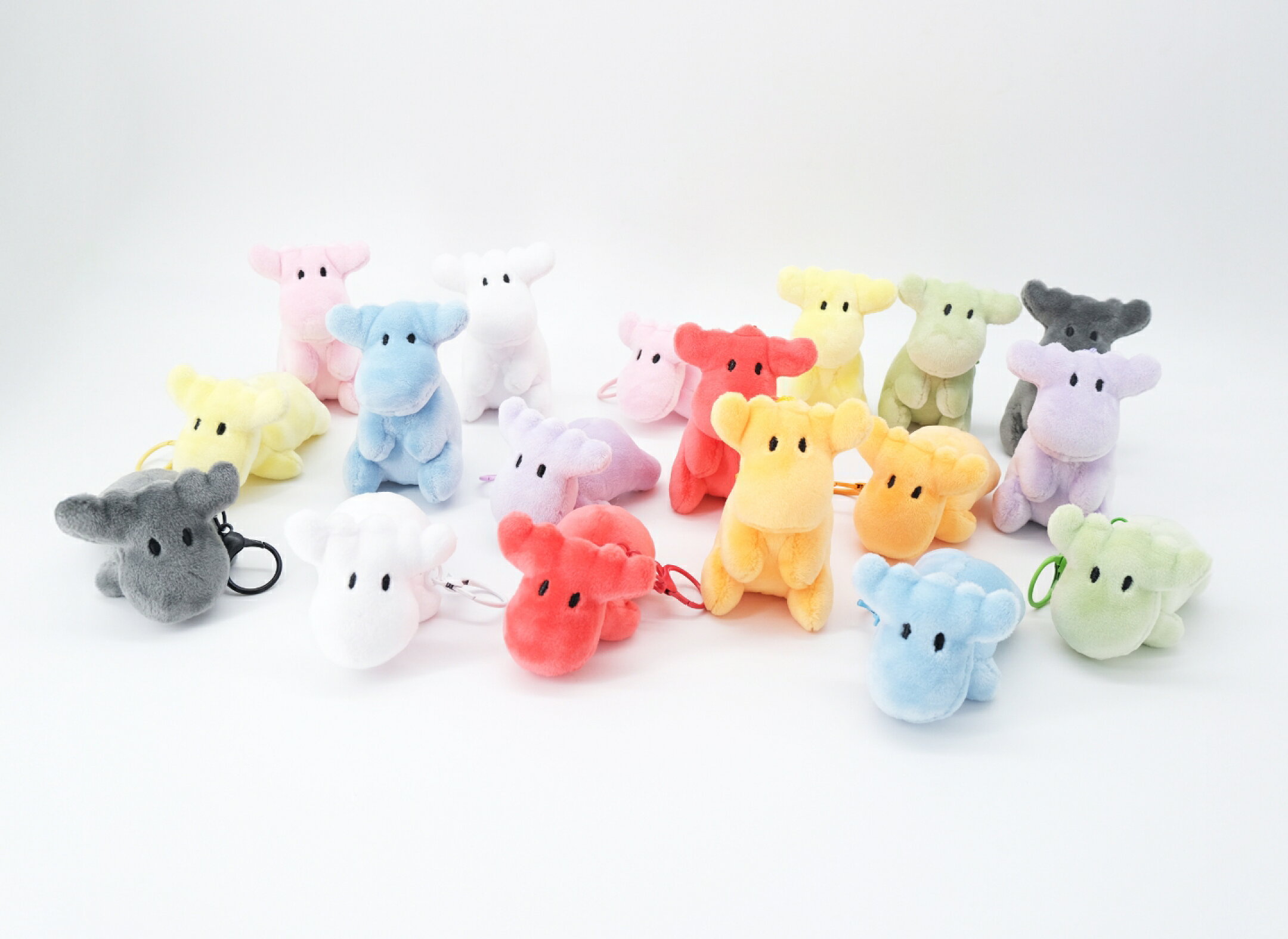 カラーぬいぐるみチャーム