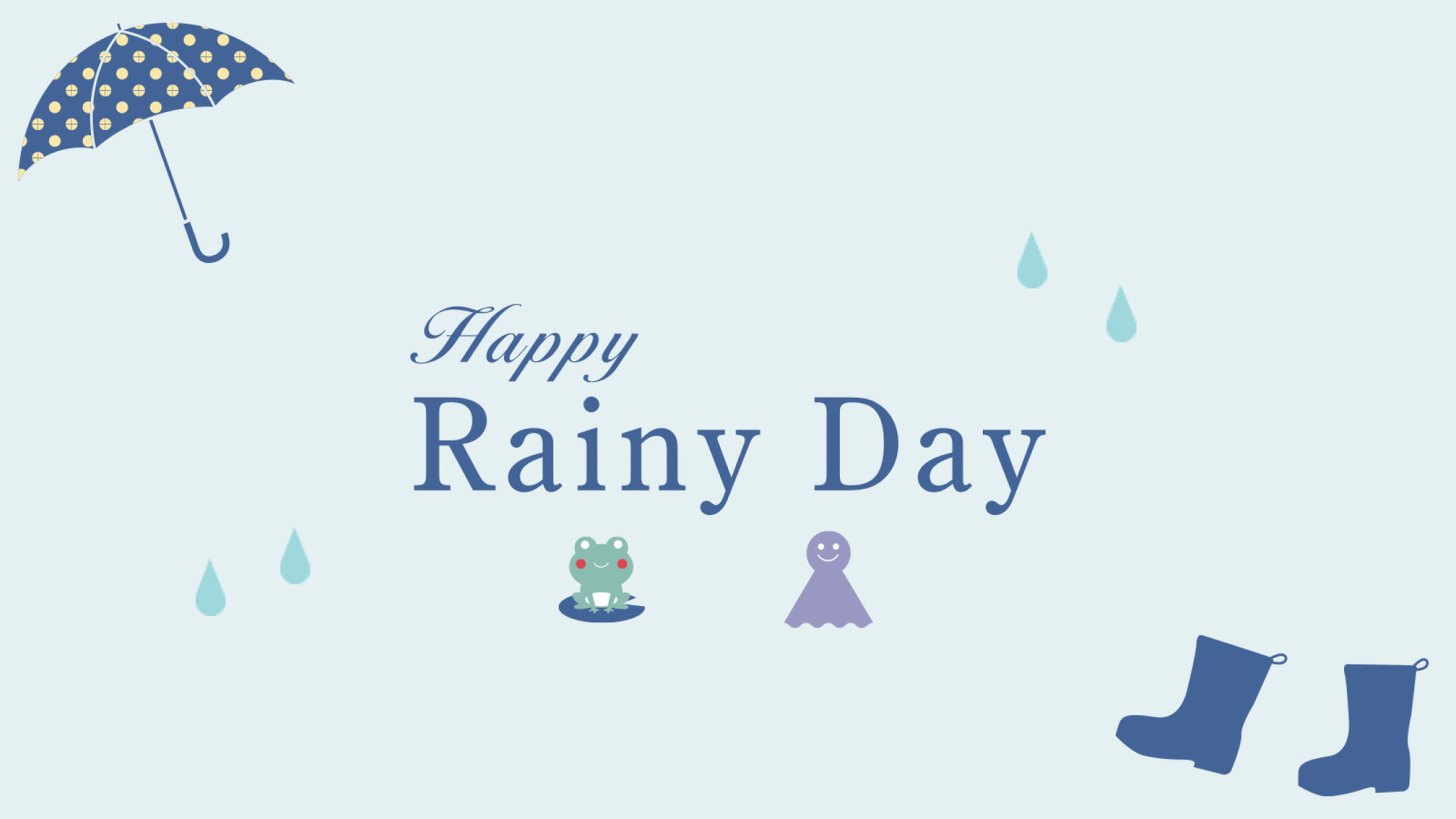 雨の日をハッピーにするアイテム