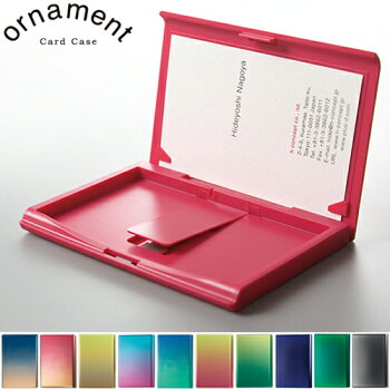 ornament×"hconcept(アッシュコンセプト)"カードケース