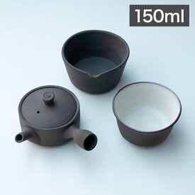 かもしか道具店 急須・煎茶碗セット 150ml 茶時間 陶磁器 器 ギフト 贈り物 日本製 贈答品 箱入り プレゼント 和雑貨 古風 レトロ おうち時間 おしゃれ シンプル