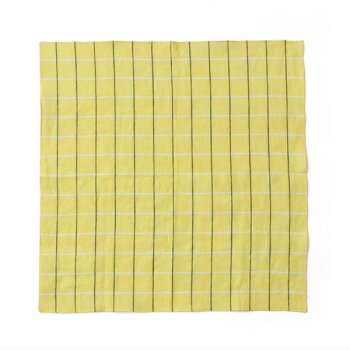 【中川政七商店-mottaモッタ】日本製MadeinJAPANmotta021ハンカチチーフ麻100%ブロックチェックヘンプ