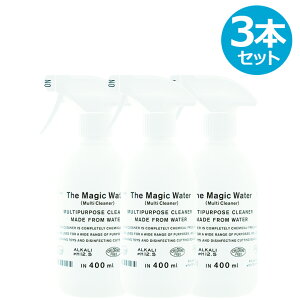 yN[|ΏہI{g3{ZbgzEBX΍ ۂł鐅̃}`N[i[Xv[ {g{ 400ml The@Magic Water (Multi Cleaner)@Eʊ܁EAR[sgp AJ