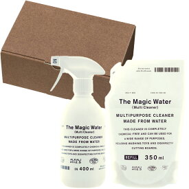 ギフトセットA お中元 お歳暮 内祝い 電解水の除菌スプレーセット THE マルチクリーナー 界面活性剤、アルコール不使用 おしゃれなボトル The Magic Water (Multi Cleaner) 送料無料