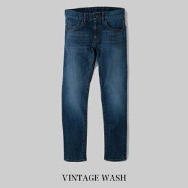 岡山デニム ジーンズ パンツ THE Jeans Stretch for Slim VINTAGE WASH タイトなのに動きやすい 日本製デニム