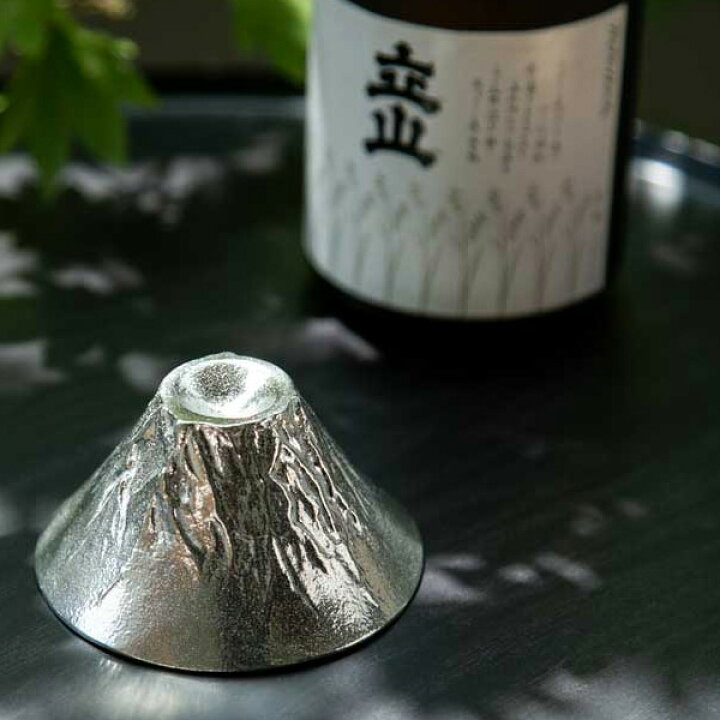 楽天市場】ぐい呑み 富士山・FUJIYAMA 能作 錫製 ギフト 内祝い 縁起物 