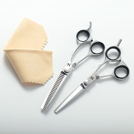 【ポイント10倍！】職人が作った セルフヘアカット ハサミセット すきばさみ 毛先が痛まない 家庭用 燕三条 子ども　前髪 ミニサイズ ボリューム調整に シゲル工業