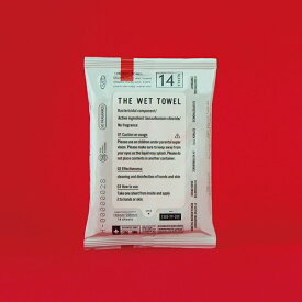消毒 ウェットティッシュ ポケットタイプ 日本製 携帯用 THE WET TOWEL 手指消毒 殺菌 ウェットタオル 3袋入り 医薬部外品