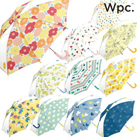 【在庫限り】【Wpc】キッズ 傘 可愛い おしゃれ こども ワールドパーティー ドット 水玉 ボーダー アニマル フルーツ 花柄　男の子 女の子