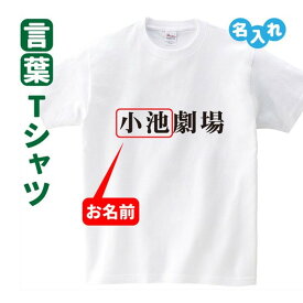 名入れ Tシャツ 話題 小池劇場 政治 言葉 おもしろ Sサイズ Mサイズ Lサイズ LLサイズ 3L 4L