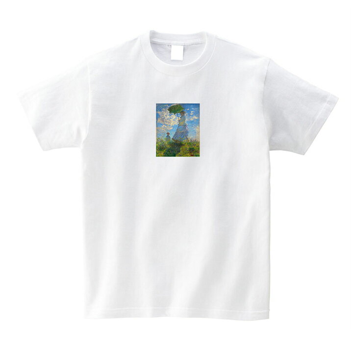 楽天市場】【半袖 スモールアートTシャツ】モネ Tシャツ クロード 