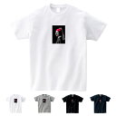 【半袖 スモールアートTシャツ】ヨハネス・フェルメール Tシャツ 真珠の耳飾りの少女 モノクロレッド アート 半袖 メンズ レディース キッズ 子供 大きいサイズ ビックサイズ おしゃれ 絵画 名画 ティーシャツ XXXL ブラック ホワイト 黒 白 ブランド 美術 父の日