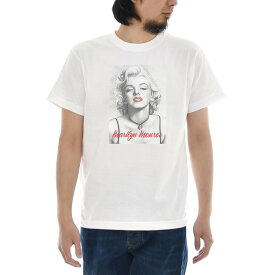 マリリンモンロー Tシャツ マリリン・モンロー ジャスト モノクロアート 半袖Tシャツ メンズ レディース 大きいサイズ ビックサイズ おしゃれ ティーシャツ ガール プリント tシャツ フォト ガールズフォト セクシー 美術