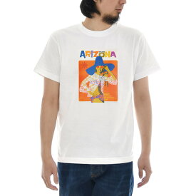 ヴィンテージ ポスター Tシャツ アメイジング アリゾナ AMAIZING ARIZONA 半袖Tシャツ メンズ レディース 大きいサイズ ビックサイズ ティーシャツ リトグラフ 石版印刷 絵画 名画 アート レトロ ビンテージ 60年代 60S 美術