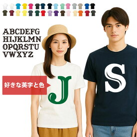 楽天市場 イニシャル Tシャツの通販