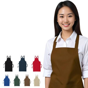 【今だけ43%OFFセール】エプロン メンズ レディース 男女兼用 大人 シンプル カフェ ネイル 料理教室 作業 母の日プレゼント 還暦 花以外 イベント 無地 エプロン 激安 前掛け アウトドア 記念