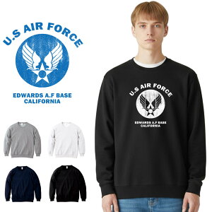 �G�A�t�H�[�X AIR FORCE �g���[�i�[ U.S AIR FORCE BASE �J�X������ �N���[�l�b�N �X�E�F�b�g �X�G�b�g �g�b�v�X �����Y ���f�B�[�X US �G�A�t�H�[�X �~���^���[ ��R �R�� �A�����J USA ��n �傫���T