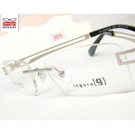 【送料無料】メガネ 度付き/度なし/伊達メガネ/pc用レンズ対応/【メガネ通販】Inguro Eyewear Silver ふ…