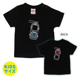 【送料無料】横断歩道【KidsTシャツ90-160】 オリジナルTシャツ オリジナルギフト 産祝い おそろい リンクコーデ 信号機　プレゼント　ギフト　男の子　女の子　子供の日　半そで　半袖　Tシャツ　トップス