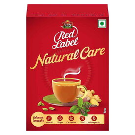 ブルックボンド レッドラベル 上質紅茶 Brooke Bond 500g 1箱 紅茶 RED ABEL NATURE CARE 茶葉 お茶 ハーブ入り　リコリス、カルダモン、ジンジャー、アシュワガンダ、バジル　インド India