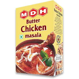 【1個/2個/3個】MDH バターチキンカレーマサラ 100g ミックススパイス 辛味スパイス 香辛料 業務用 米料理 カレー スパイスカレー カレー 粉 カレーライス カレーパン タンドリーチキン ハンバーグ インド料理 調味料 　(Butter Chicken curry masala) ゆうパケット送料無料