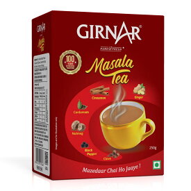 ギルナールマサラチャイ　GIRNAR MASALA TEA　 250g (1パック) ミルクティー,チャイ用茶葉、インドチャイ、茶葉、インド料理、直輸入、