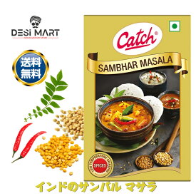【1個/2個/3個】CATCH サンバルマサラ 100g｜本格南インドスパイス｜サンバル用ミックススパイス｜インドカレー・豆カレーにゆうパケット送料無料