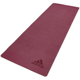 adidas アディダス ヨガマット MR [ レッド ] ADYG10300 | スポーツ 運動 筋トレ フィットネス トレーニング 筋力トレーニング エクササイズ トレーニングマット ヨガ ヨガマット 軽量 ボディーケア ストレッチ ストレス解消 おうちヨガ