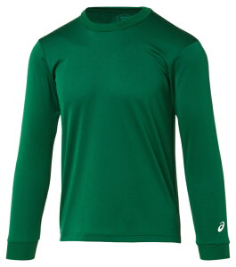 asics アシックス LS TOP ダークグリーン XS 2063A227 301 | スポーツ スポーツウェア バスケットボール トップス ゲームシャツ ロングスリーブ シャツ 長袖 吸汗速乾 ユニセックス スポーツ用品 グ