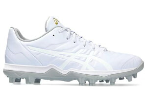 asics �A�V�b�N�X GOLDSTAGE FANG WHITE/WHITE 28 1121A067 110 | �X�|�[�c�p�i �C �싅�V���[�Y �X�p�C�N �X�^�b�h�X�p�C�N ���� �V���[�Y �싅 �\�t�g�{�[�� �x�[�X�{�[�� �X�^���_�[�h ���싅 �X�|�[�c 
