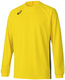 asics アシックス M TEAM PRACTICE LS ブライトイエロー 2XL 2101A054 750 | スポーツ スポーツウェア サッカー フットサル マルチ チームプラクティスロングスリーブシャツ トップス メンズ スポーツ用品 部活 練習 ロゴ ワンポイント