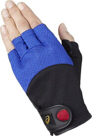 asics アシックス MAGNET FINGER GLOVE ブルー XS 3283A229 400 | スポーツ用品 スポーツ グッズ ツール アクセサリー 雑貨 小物 使いやすい 備品 用品 青 ブルー XS サイズ グリップ力 フィット性 グローブ 磁石