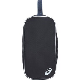 asics アシックス シューズケースM ミッドナイトxブリリアントホワイト OS 3033C227 400 | スポーツ用品 スポーツアクセサリ バッグ 小物 靴入れ 靴袋 シューズバッグ 収納 持ち運び 軽量 部活 通学 通勤 ジム スポーツ 上履き入れ スパイク入れ 手提げタイプ ファスナー開閉