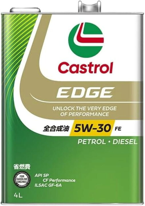 楽天市場】Castrol カストロール エンジンオイル EDGE エッジ 5W  