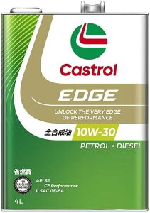 Castrol JXg[ GWIC EDGE GbW 10W-30 4L | 10W30 4L 4bg IC  lC  IC  GW Ԍ IC |Cg