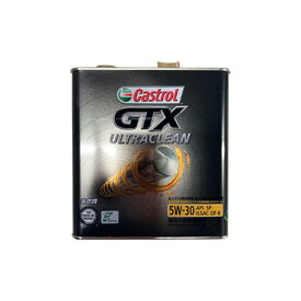 Castrol カストロール エンジンオイル GTX ULTRACLEAN 5W-30 3L 缶 | 5W30 3L 3リットル オイル 車 人気 交換 オイル缶 油 エンジン油 車検 オイル交換 ポイント消化