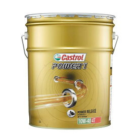 Castrol カストロール POWER1 4T 10W-40 20L缶