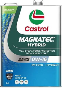 Castrol JXg[ GWIC MAGNATEC HYBRID 0W-16 4L | }OiebN HB 0W-16 4L 4bg IC API SP GF-6B S ȔR  lC  IC  GW Ԍ IC nCu