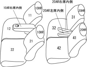 CLAZZIO クラッツィオ カスタムオーダー シートカバー ホンダ N-BOX カスタム JF1 / JF2 H27(2015)/2〜H29(2017)/8 EH-2040 | 車 シート カバー 保護 カーシート 汚れ 防止 対策 DIY