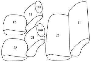 CLAZZIO NbcBI JX^I[_[ V[gJo[ XYL GuB DA64V H24(2012)/5`H27(2015)/1 ES-6032 |  V[g Jo[ ی J[V[g  h~ ΍ DIY