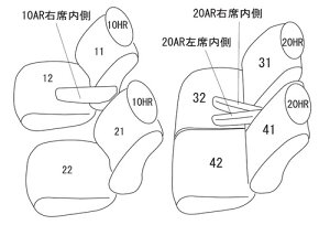 CLAZZIO NbcBI JX^I[_[ V[gJo[ ~crV fJ DF2 MB36S / MB46S H27(2015)/12`R2(2020)/12 ES-6280 |  V[g Jo[ ی J[V[g  h~ ΍ DIY