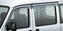 【セール特価】ACTYVANアクティバン車(パーツ、アクセサリー)!!ホンダ純正ドアバイザーフロント/リア用(左右セット)